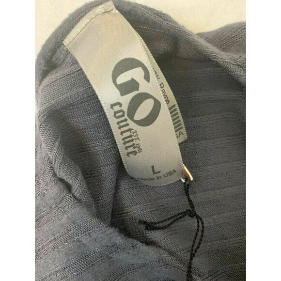 Go Couture New Ribbed Long Sleeve sweater - Picture 6 of 8